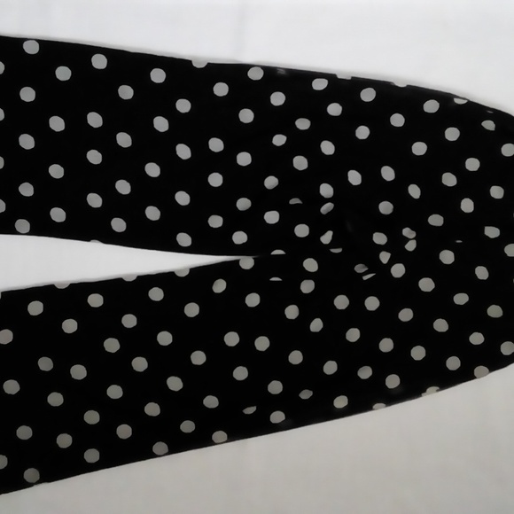 NANUSHKA Polka Dot High Waisted Wide Leg Pants - Picture 6 of 7
